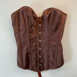 Vintage Brown Corset